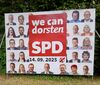 Unübersehbar! Die Dorstener Sozialdemokraten präsentieren sich als Einheit.