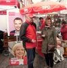 SPD Infostand auf dem Dorstener Marktplatz - mit Rhader Beteiligung