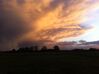 Drohende Wolken über Rhade - Die Unwetter nehmen zu