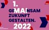 Das offizielle DGB Logo zum 1. Mai 2022
