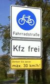 Eine Möglichkeit, die Verkehrswende in Rhade sichtbar und effektiv einzuläuten