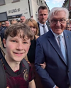 Zwei Sozialdemokraten. Zwei Generationen. Ein Ziel! Finn Lehmann trifft Frank-Walter Steinmeier in Dorsten