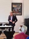 Franz Müntefering, 81 Jahre alt, schlank, drahtig und immer aktiv - Ein Vorbild. Foto privat