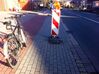 So sieht sie aus, die jetzt gesicherte Gefahrenstelle