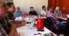 Hochkonzentriert und motiviert - Teilnehmer am SPD-Workshop KOMMUNIKATION
