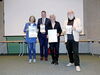 Das Team Heimatbund und der Schirmherr. Dr. Edelgard Moers, Tobias Stockhoff, Dirk Hartwich, Bertold Hanck